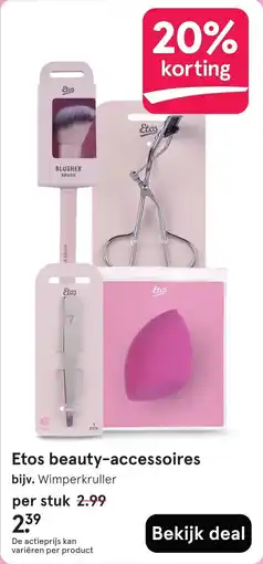 Etos Etos beauty-accessoires aanbieding