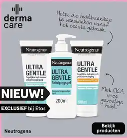 Etos Neutrogena ultra gentle aanbieding