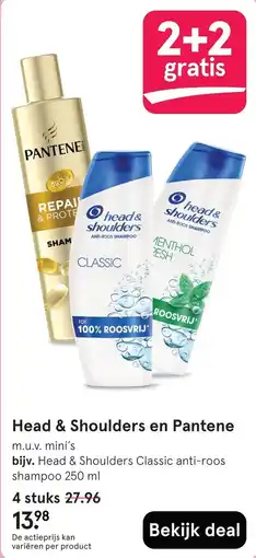 Etos Head & Shoulders en Pantene aanbieding