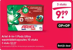 Etos Ariel 4-in-1 Pods Ultra aanbieding