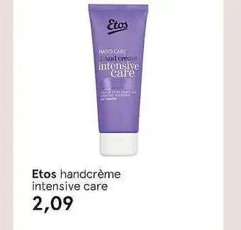 Etos etod handcreme intensive care aanbieding