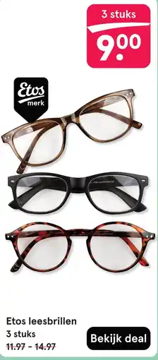 Etos Etos leesbrillen aanbieding