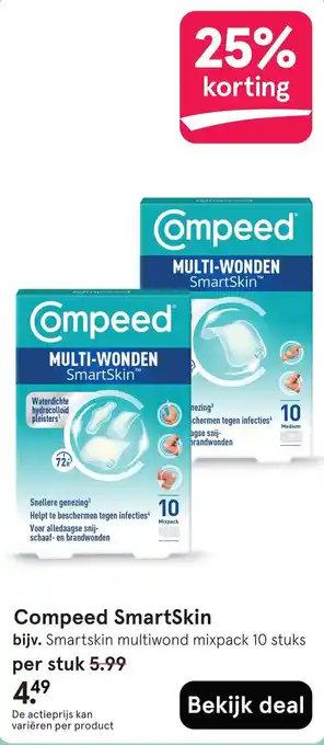 Etos Compeed SmartSkin aanbieding