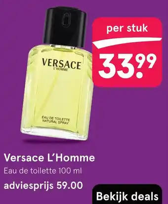 Etos Versace L'Homme aanbieding