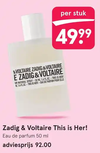 Etos Zadig & Voltaire This is Her! aanbieding