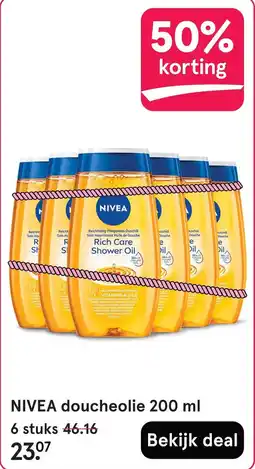 Etos NIVEA doucheolie aanbieding