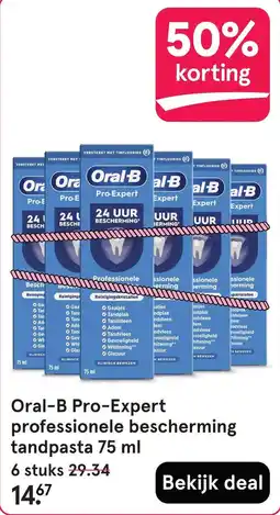 Etos Oral-B Pro-Expert professionele bescherming tandpasta aanbieding