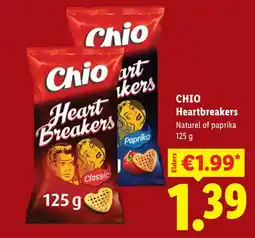 Lidl Chio Heartbreakers aanbieding