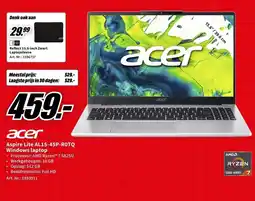 MediaMarkt Acer aspire lite al15-45p-r0tq aanbieding