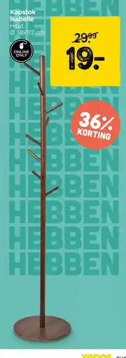 Xenos Kapstok Isabelle aanbieding