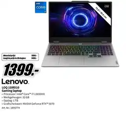 MediaMarkt Lenovo LOQ 15IRX10 aanbieding