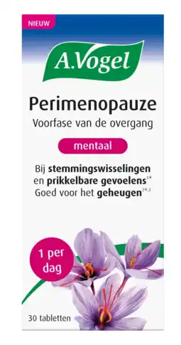 De Online Drogist A.Vogel A. Vogel Perimenopauze Mentaal Tabletten 30ST aanbieding