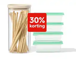 HEMA kortingsactie op opslagcontainers aanbieding