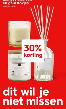 HEMA HEMA geurkaarsen en geurstokjes aanbieding
