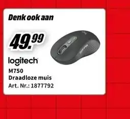MediaMarkt Logitech m750 aanbieding