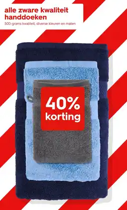 HEMA Alle zware kwaliteit handdoeken aanbieding