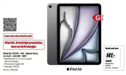 MediaMarkt Apple ipad air aanbieding