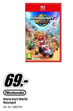 MediaMarkt Nintendo Mario Kart World Racespel aanbieding