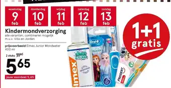 Etos Kindermondverzorging 400ml aanbieding