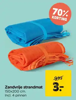 Xenos Zandvrije strandmat aanbieding