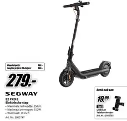 MediaMarkt Segway e2 pro e aanbieding