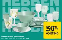 Xenos Al het kunststof buitenservies aanbieding