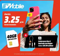 MediaMarkt Let's Go Mobile aanbieding