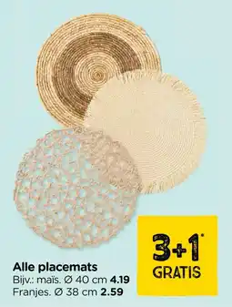 Xenos Alle placemats aanbieding