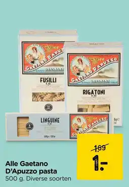Xenos Alle Gaetano D'Apuzzo pasta aanbieding