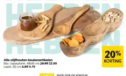 Xenos Alle olijfhouten keukenartikelen aanbieding
