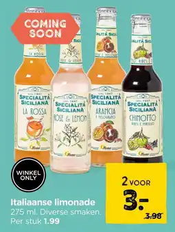 Xenos Italiaanse limonade aanbieding