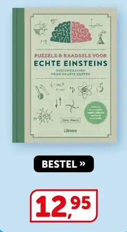 Boekenvoordeel Librero puzzels & raadsels voor echte einsteins aanbieding