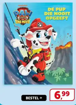 Boekenvoordeel PAW PATROL THE DINO MOVIE aanbieding