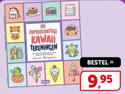 Boekenvoordeel 101 superschattige kawaii tekeningen aanbieding