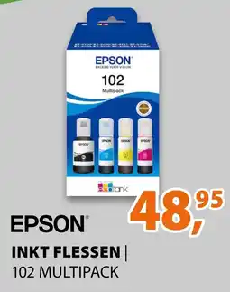 Expert EPSON INKTFLESSEN | 102 MULTIPACK aanbieding
