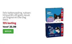 Intratuin felix kattenvoeding, natvoer aanbieding