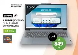 Expert Lenovo LAPTOP | IDEAPAD SLIM 3 15ABR8 (82XM01DVMH) aanbieding