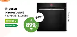 Expert Bosch inbouw oven HBG734AB1 exclusiv aanbieding