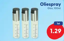 Die Grenze Oliespray Glas aanbieding