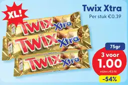 Die Grenze Twix Xtra aanbieding