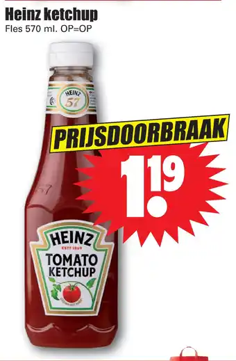 Dirk Heinz ketchup aanbieding