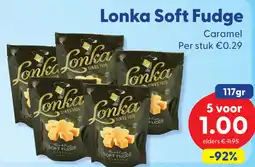Die Grenze Lonka soft fudge caramel aanbieding