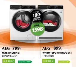 Expert AEG WASMACHINE LR76DRESDEN aanbieding