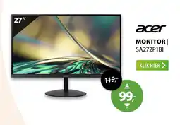 Expert acer monitor sa272p1bi aanbieding