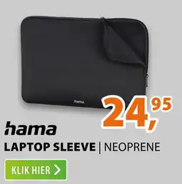 Expert Hama laptop sleeve | neoprene aanbieding