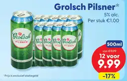 Die Grenze Grolsch Pilsner aanbieding
