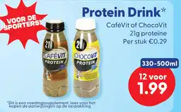 Die Grenze CaféVit or ChocoVit Protein aanbieding