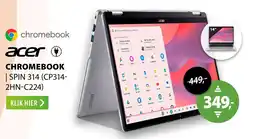 Expert acer CHROMEBOOK | SPIN 314 (CP314-2HN-C224) aanbieding