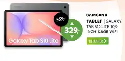 Expert Samsung tablet | galaxy tab s10 lite 10,9 inch 128gb wifi aanbieding