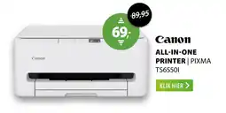 Expert Canon all-in-one printer | pixma ts6550i aanbieding